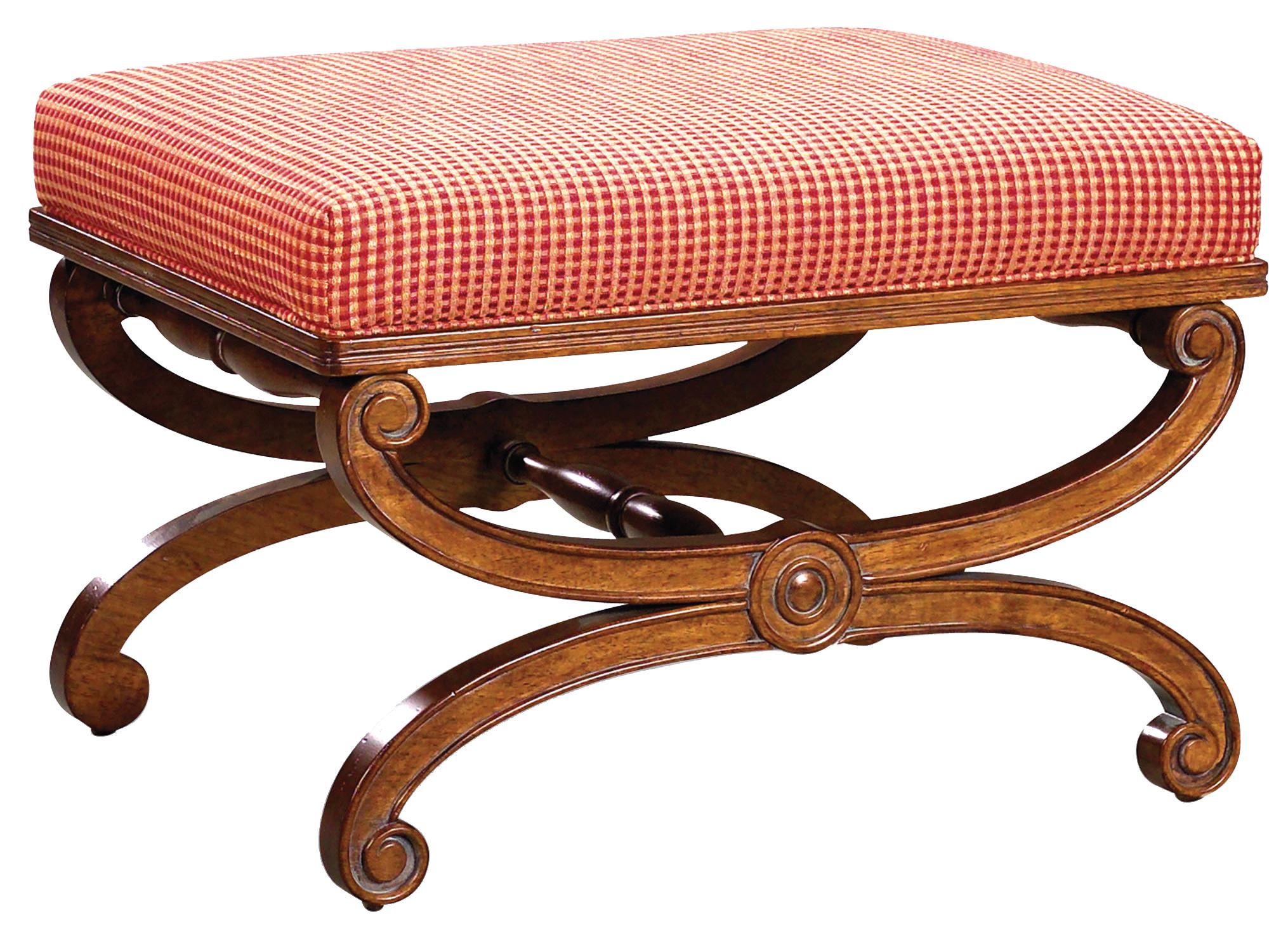 Fairfield Ottomans 166820 Traditional Upholstered Ottoman Simon's